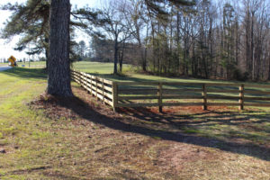Rural Custom Wood Fence | America Fence