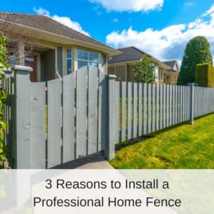 Grey Wooden Home Fence | America Fence