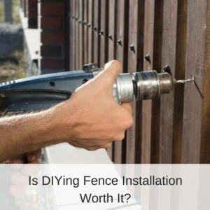 Fences in Atlanta Drilling Fence by Hand | America Fence